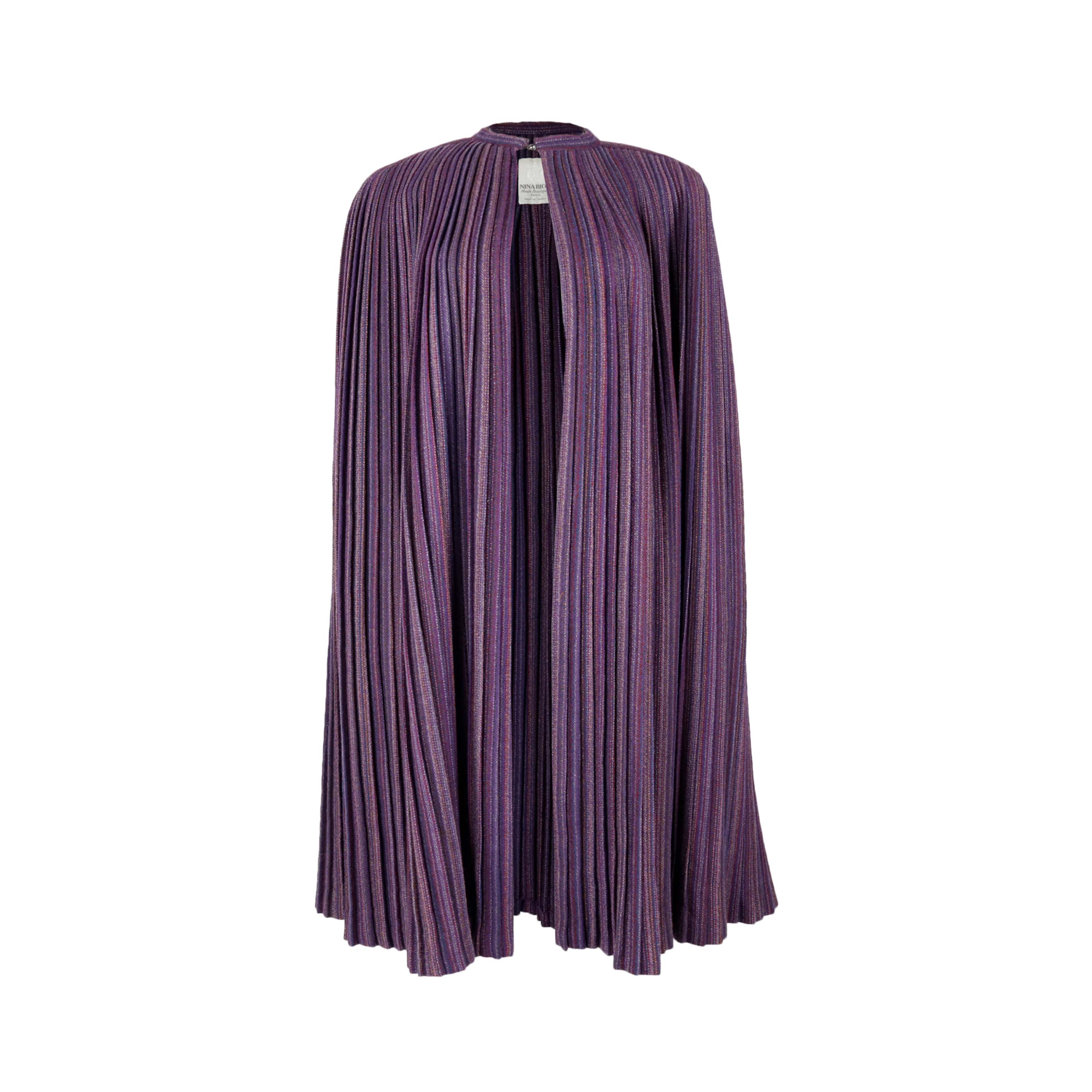 Nina Ricci Nina Ricci Pleated Cape